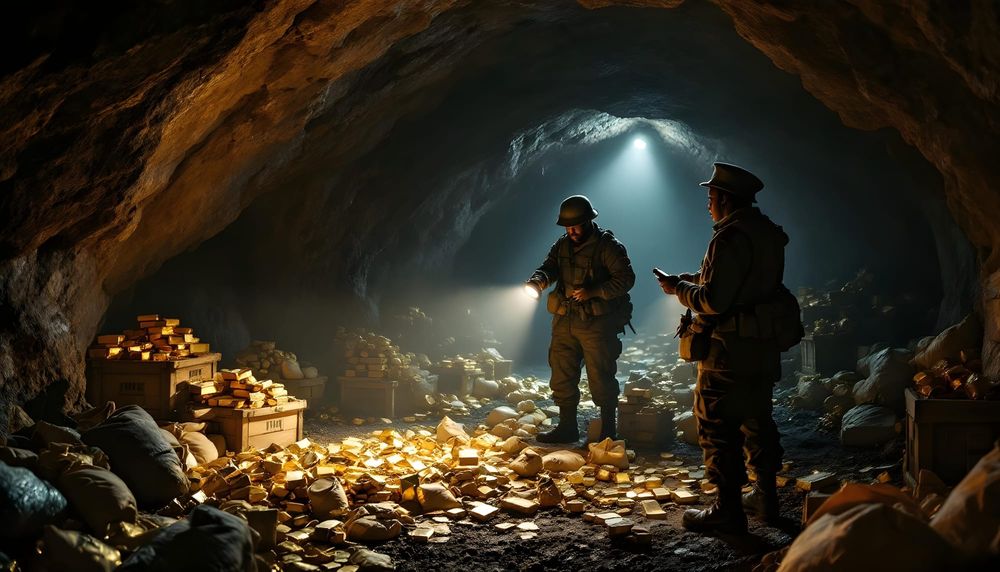The Double Plunder of a Vast Fortune: The Fate of the Looted Treasure from the Merkers Salt Mine post image