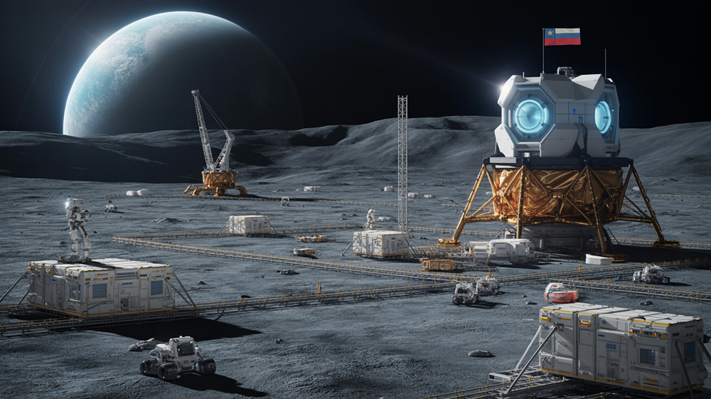 Lunar Power Play: China and Russia Forge Alliance for Nuclear-Powered Moon Base, Shifting Celestial Dynamics post image