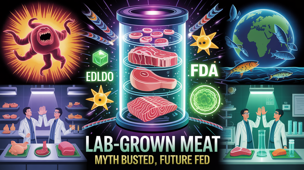 The Dawn of Lab-Grown Meat: FDA Approvals, Science, and the Cancer Cell Myth post image