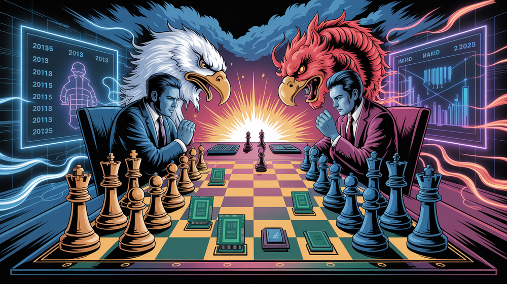 China’s Chip Gambit: Anti-Dumping Probe Escalates US Trade Tensions Ahead of Madrid Summit post image