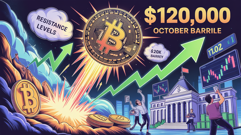 Bitcoin Shatters $120K: Uptober Rally Ignites as Fed Cuts and Dollar Weakness Fuel Crypto Boom post image