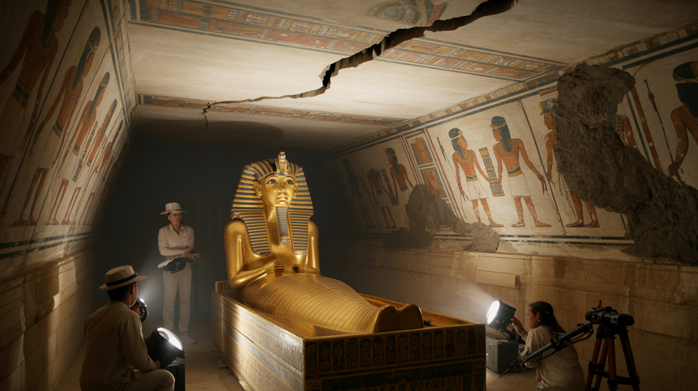 Egyptian Officials Reject Scientific Warnings About King Tut’s Tomb Deterioration post image