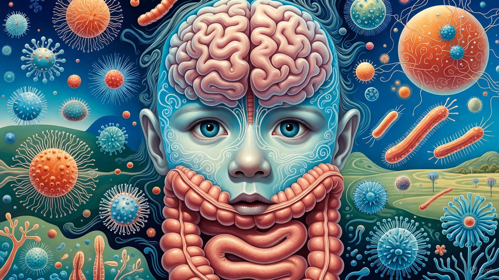 Gut Code: How Toddlers’ Microbiomes Wire the Brain for Anxiety – A Silent Symphony of Early Life post image