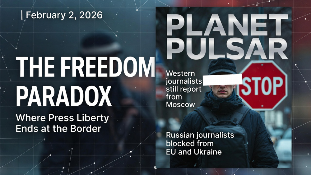 The Press Freedom Lie: Why Russian Journalists Are Banned in Europe, but Western Journalists Work in Moscow post image