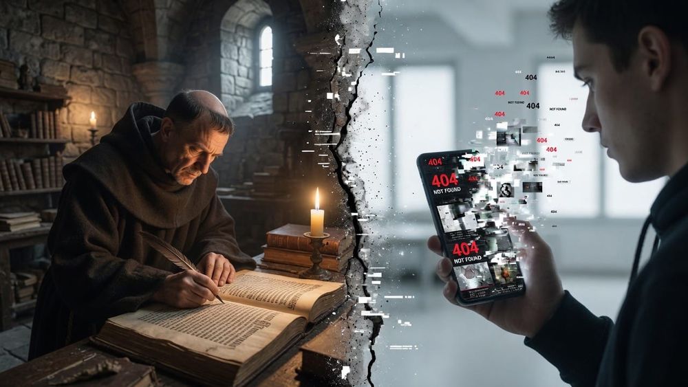 The Digital Dark Age: Why the Best-Documented Civilization May Leave the Faintest Trace post image