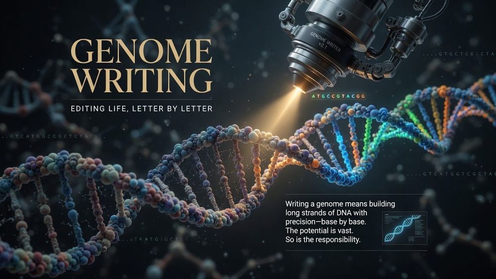The Genome Is Becoming Writable Faster Than We Can Check It post image