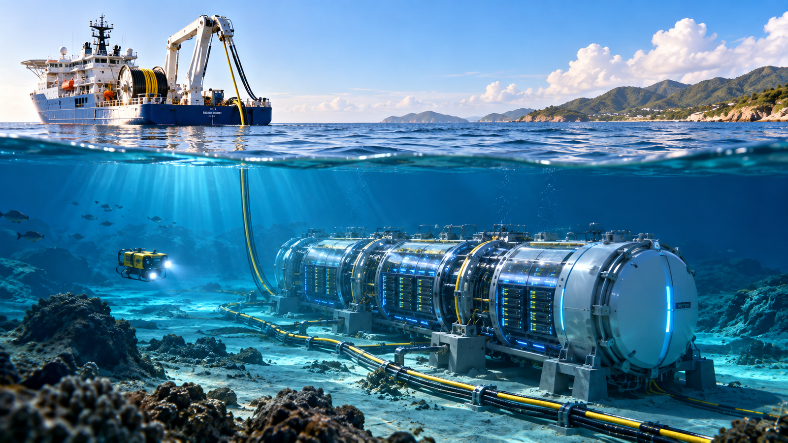 The Intelligence Beneath the Sea: Can Frontier SI Be Hidden Underwater? post image