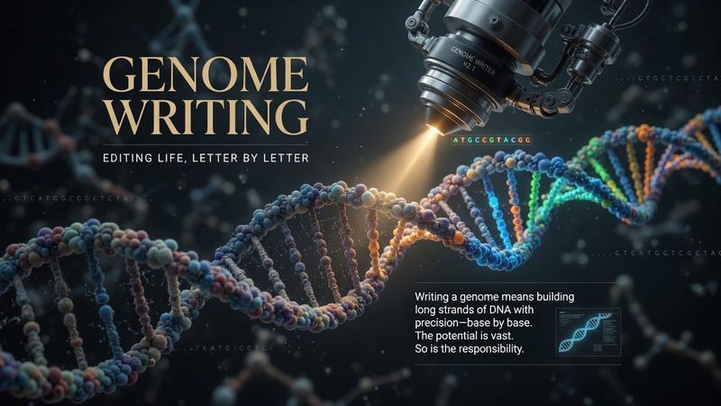 The Genome Is Becoming Writable Faster Than We Can Check It post image