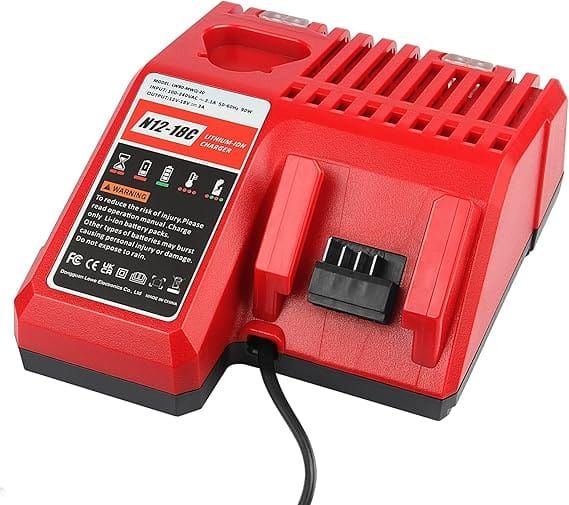 Battery Charger for Milwaukee M12 & for M18 Rapid Charging