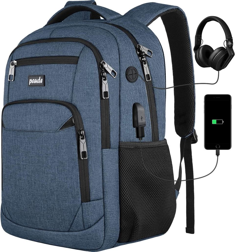 College Backpack for University Business Work Travel
