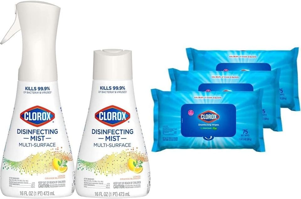Clorox Cleaning Bundle Disinfecting Mist