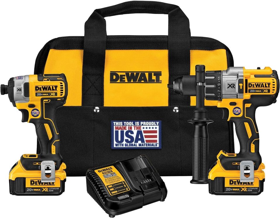 DEWALT 20V MAX Hammer Drill and Impact Driver