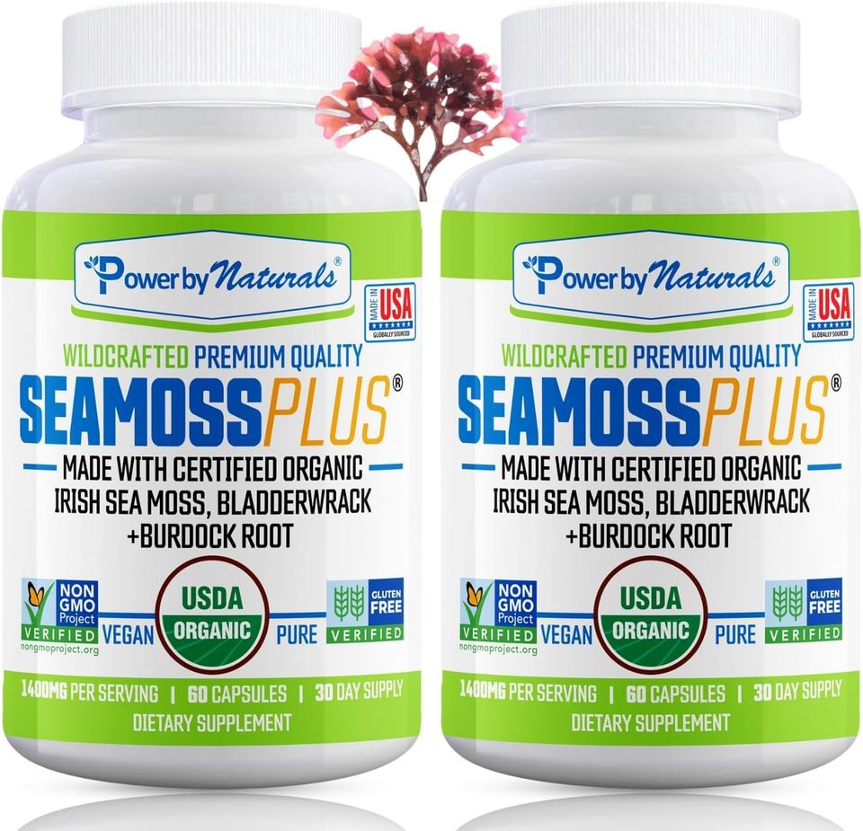 Naturals Sea Moss Plus - USDA Certified Organic