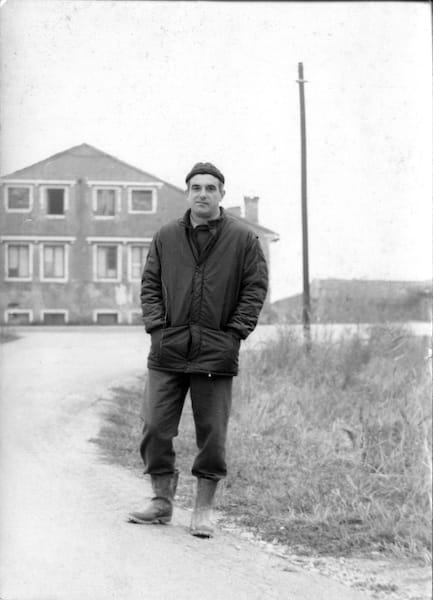 A portrait of Ernesto Canal, the archaeologist who discovered the Roman Villa at Lio Piccolo