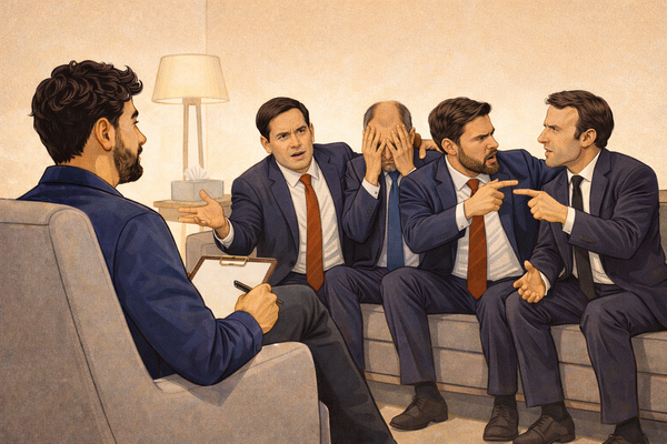 Thérapie de couple à Munich : Vance, Merz, Macron, et Rubio en quête d’amour transatlantique ?