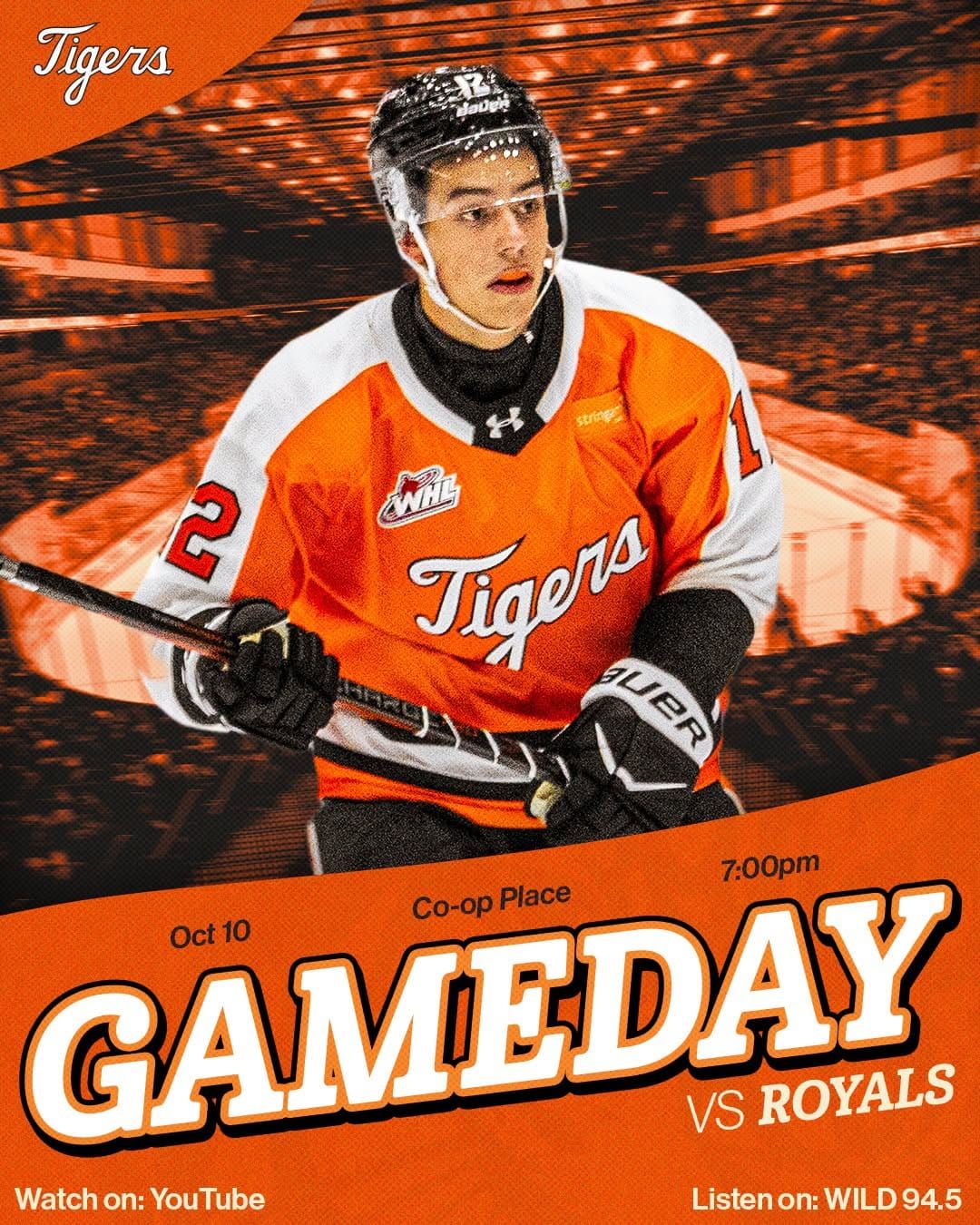 Medicine Hat Tigers host third-ranked Victoria Royals on Saturday