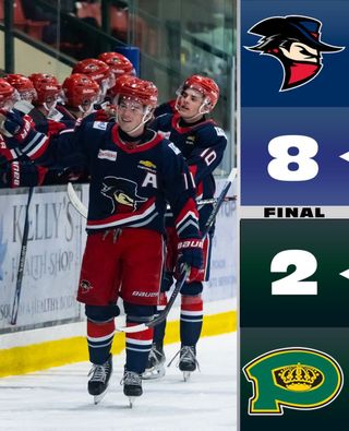 Bandits rout Powell River Kings 8-2 on the road