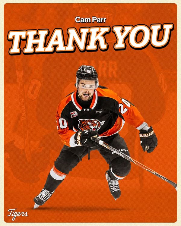 Medicine Hat Tigers trade forward Parr to Vancouver Giants