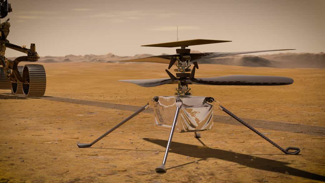 🛰 Helikopter nästa steg för att utforska den röda planeten
