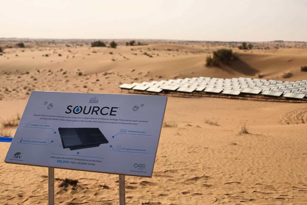 💧 Förnybart system skapar dricksvatten ur luften
