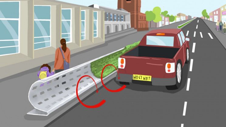 🛣 Ny struktur skyddar människor från luftföroreningar