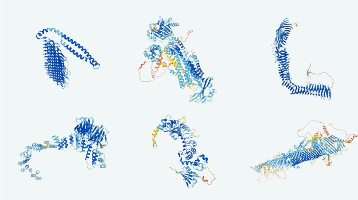 🧬 DeepMind släpper databas över alla kända proteinformer i världen