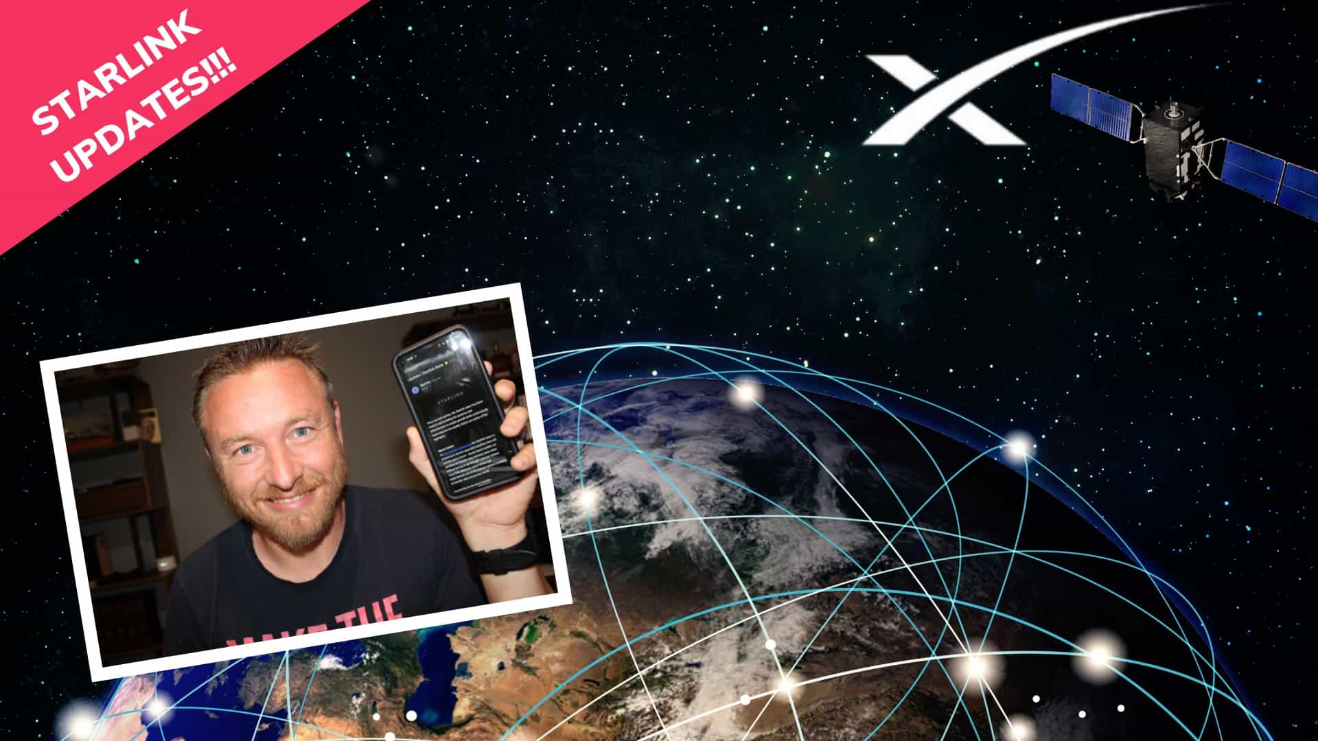 🛰️ Space lasers! Senaste uppdateringen från Starlink