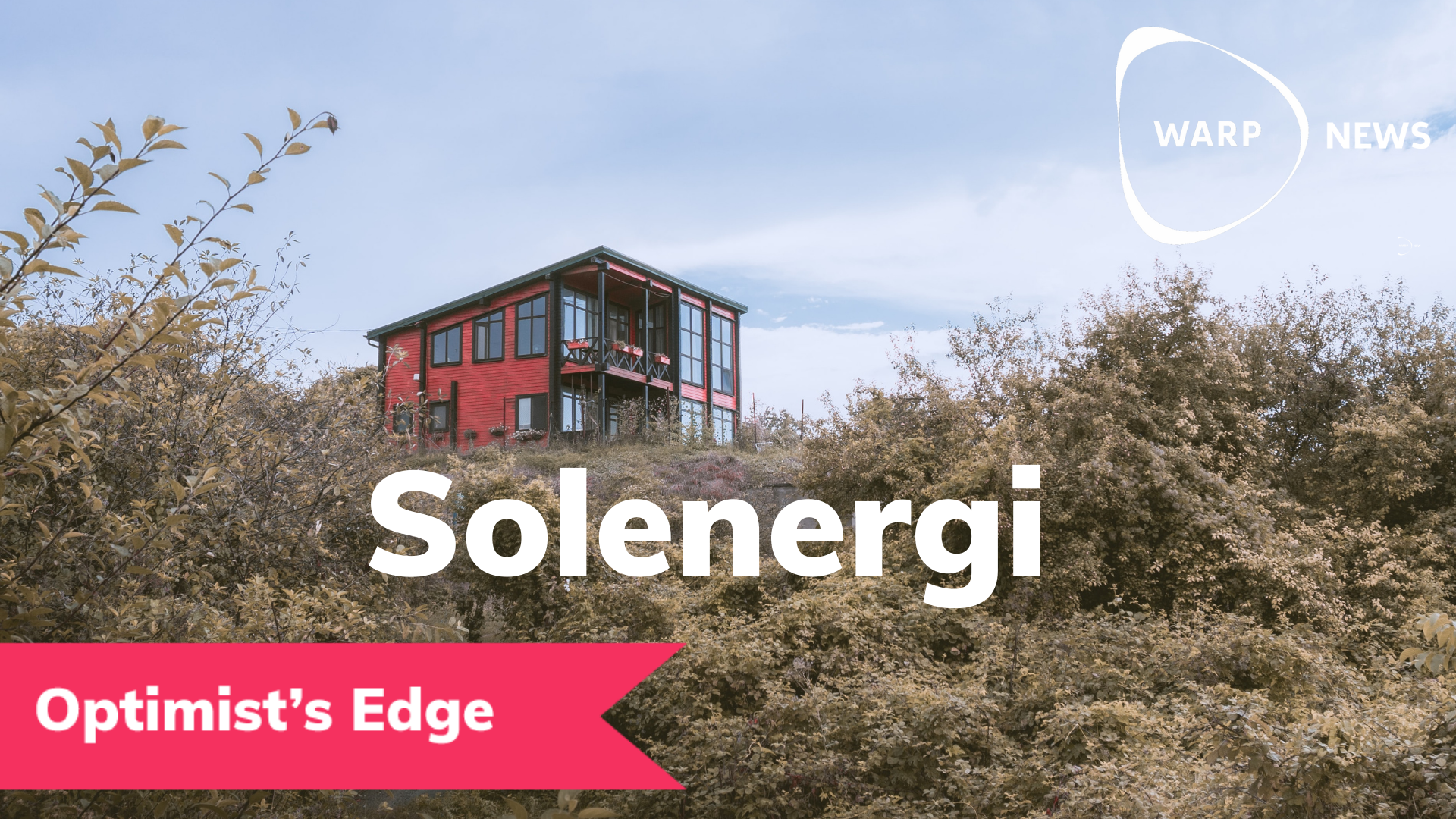 💡 Optimist's Edge: Nu är rätt tid att sätta solceller på sommarstugan