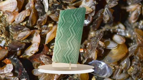 🐚 Musselskal blir till vackert kakel