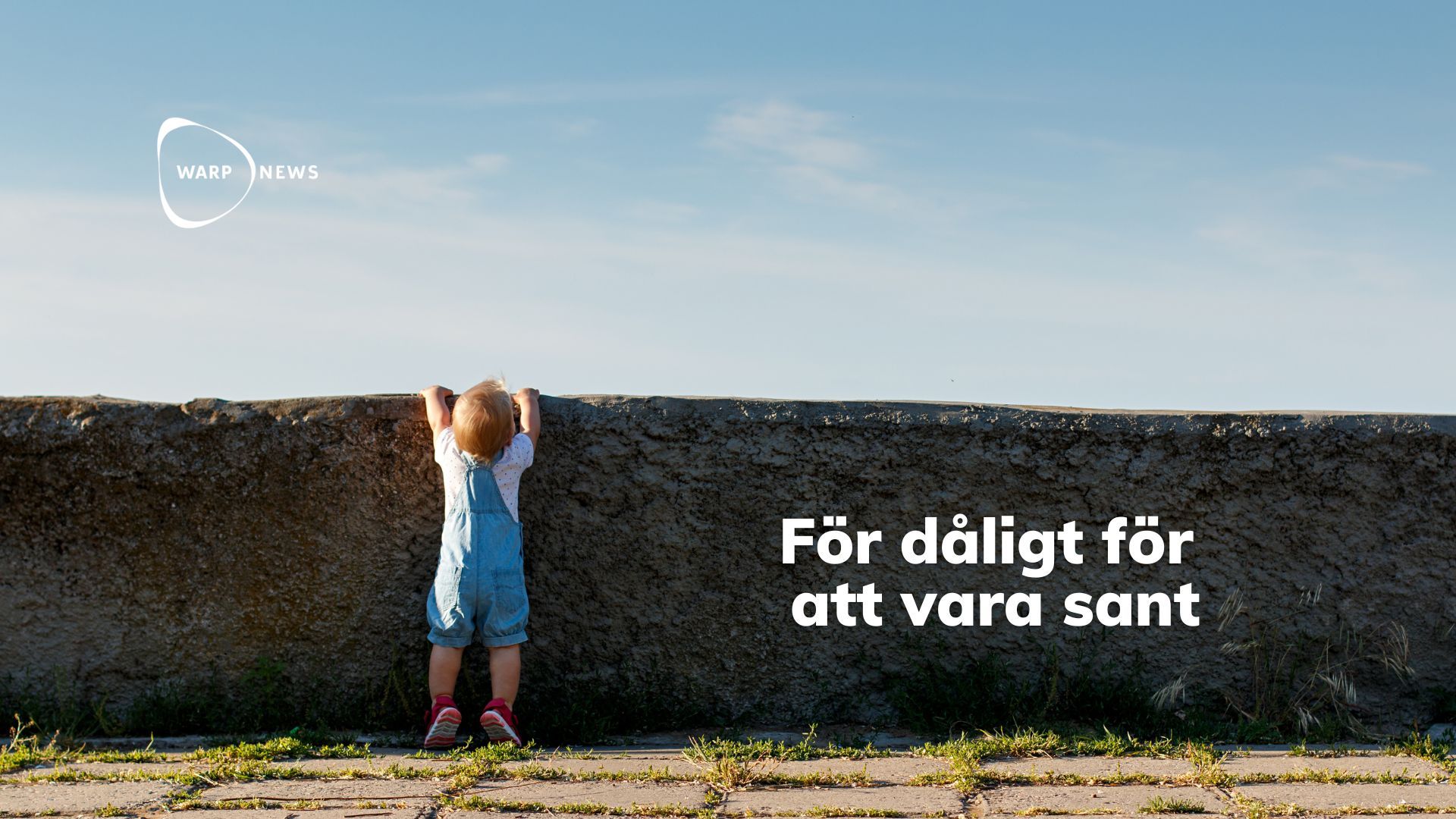 🔎 Hjälp oss granska: För dåligt för att vara sant