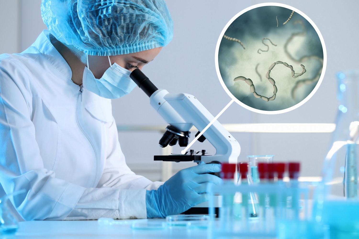 🐛Tryckt elektronik i levande mask: Genombrott för framtida medicinsk teknik