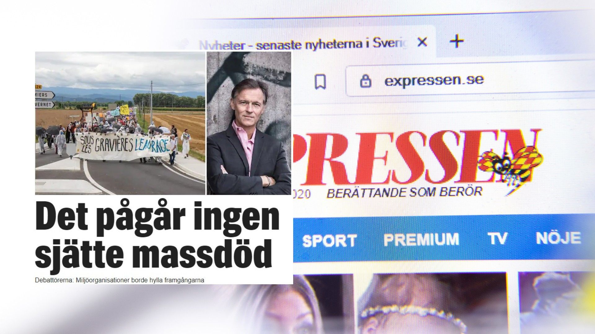 🐯 Debatt i Expressen: Det pågår ingen sjätte massdöd