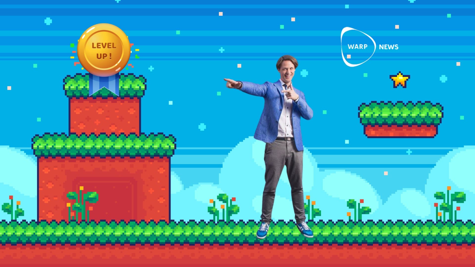 🆙 Warp Levels: Så vill Hannes Sapiens Sjöblad levla upp mänskligheten