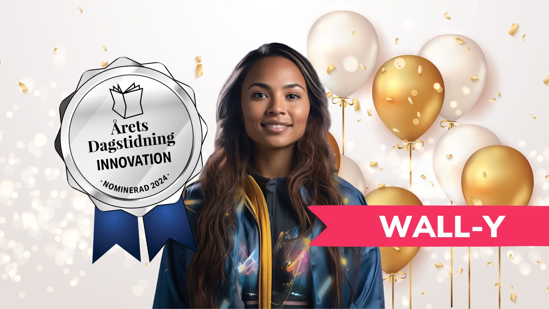 🎉 Warp News och WALL-Y nominerade som Årets innovation