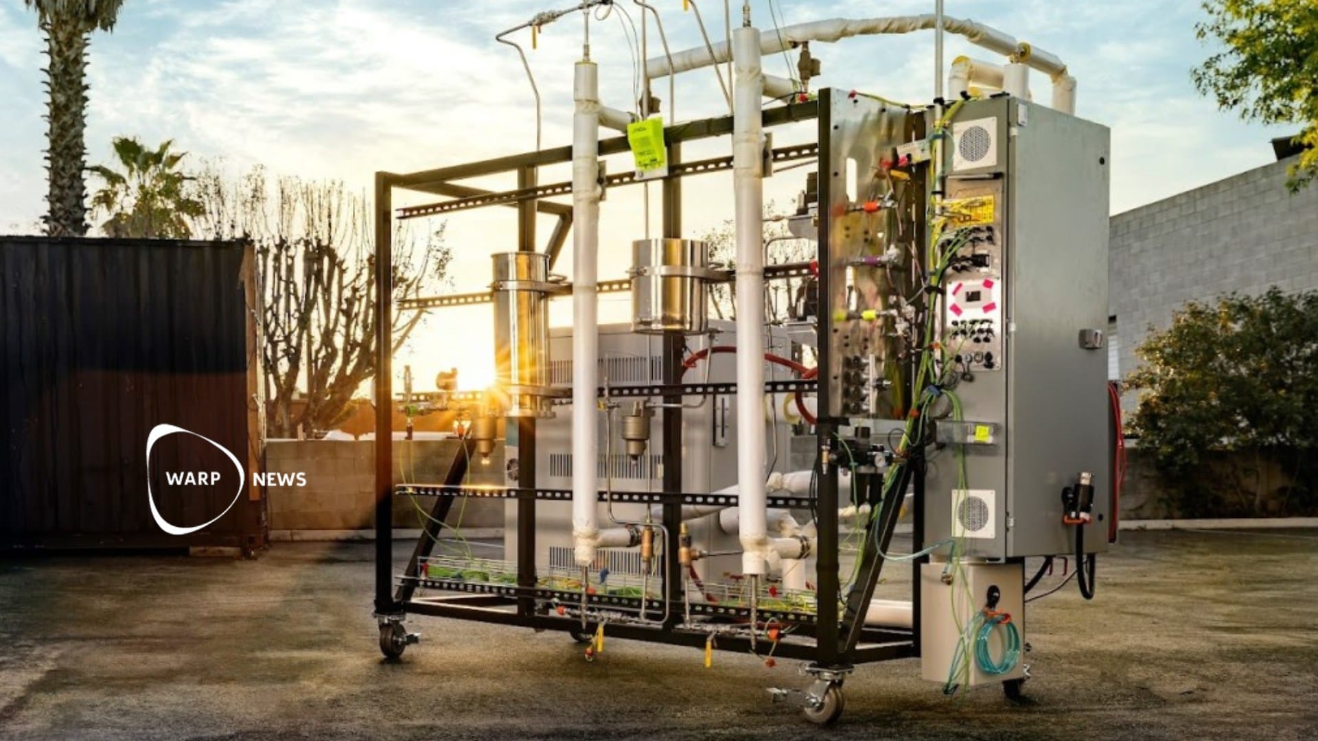 🏭 Terraform Industries omvandlar el och luft till syntetisk naturgas för första gången