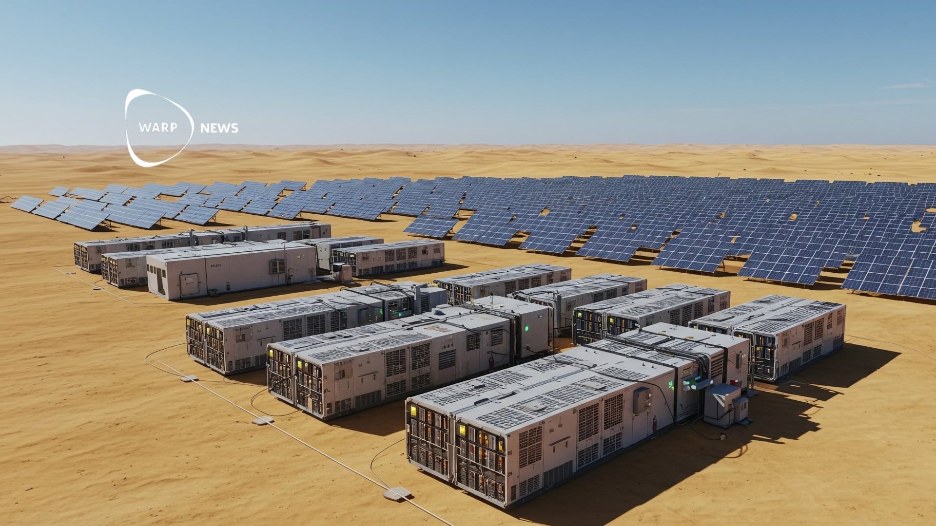 🔋 Ukraina använder stora batteriparker för att hålla elförsörjningen igång