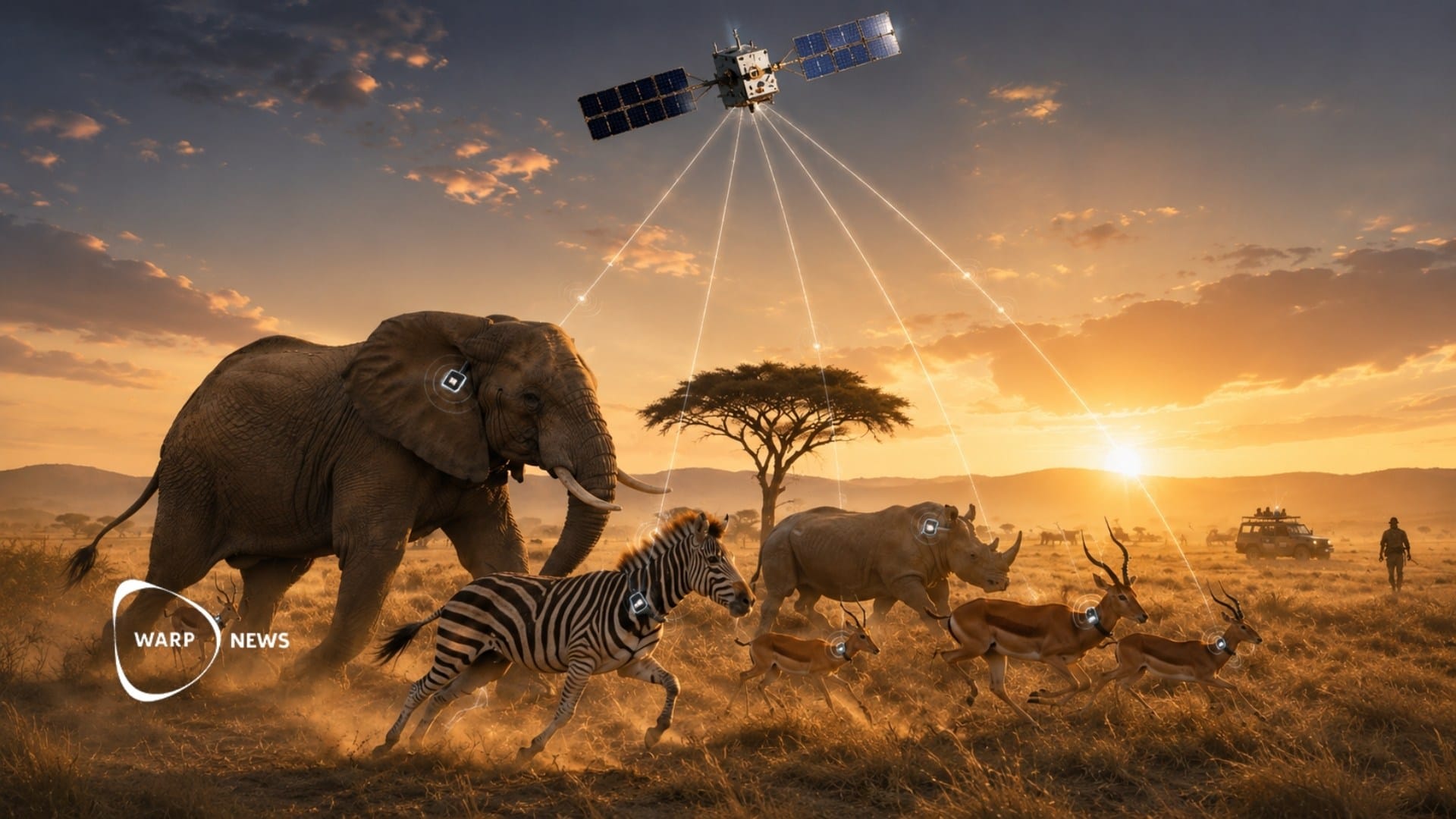 🦏 Satelliter följer djur från rymden för att upptäcka tjuvjägare i realtid