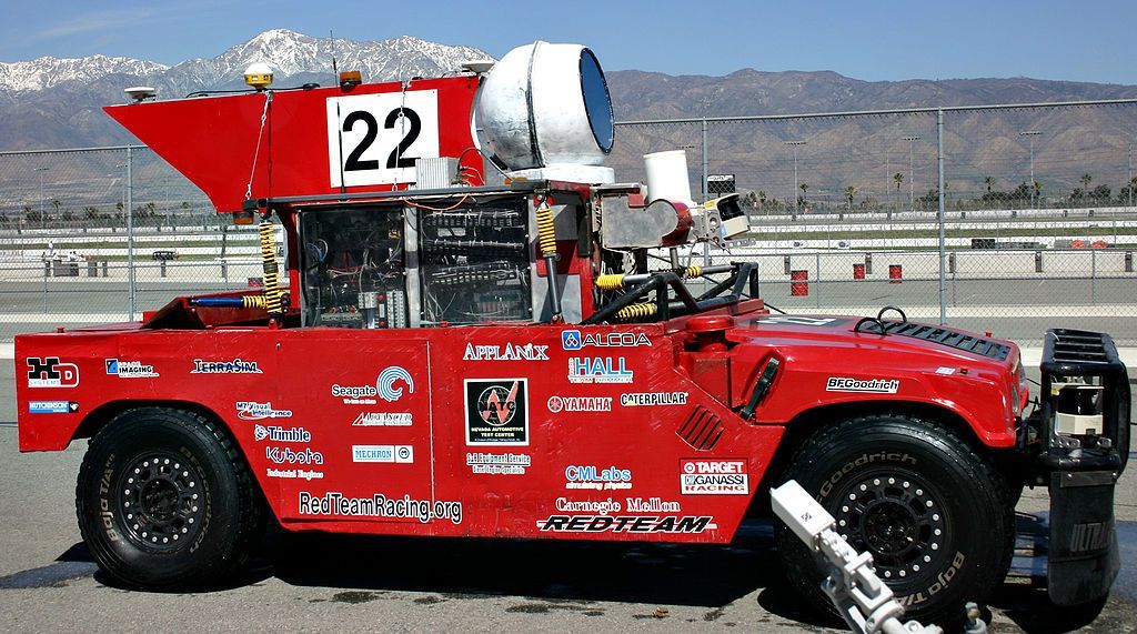 🏎️ Den självkörande framtiden började med en tävling som ingen vann