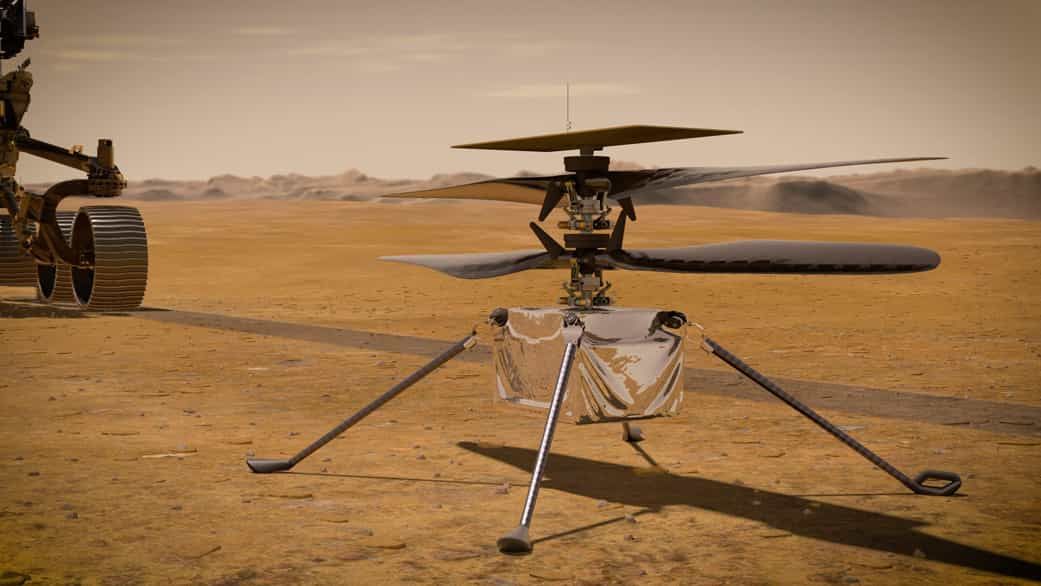 🛰 Helikopter nästa steg för att utforska den röda planeten