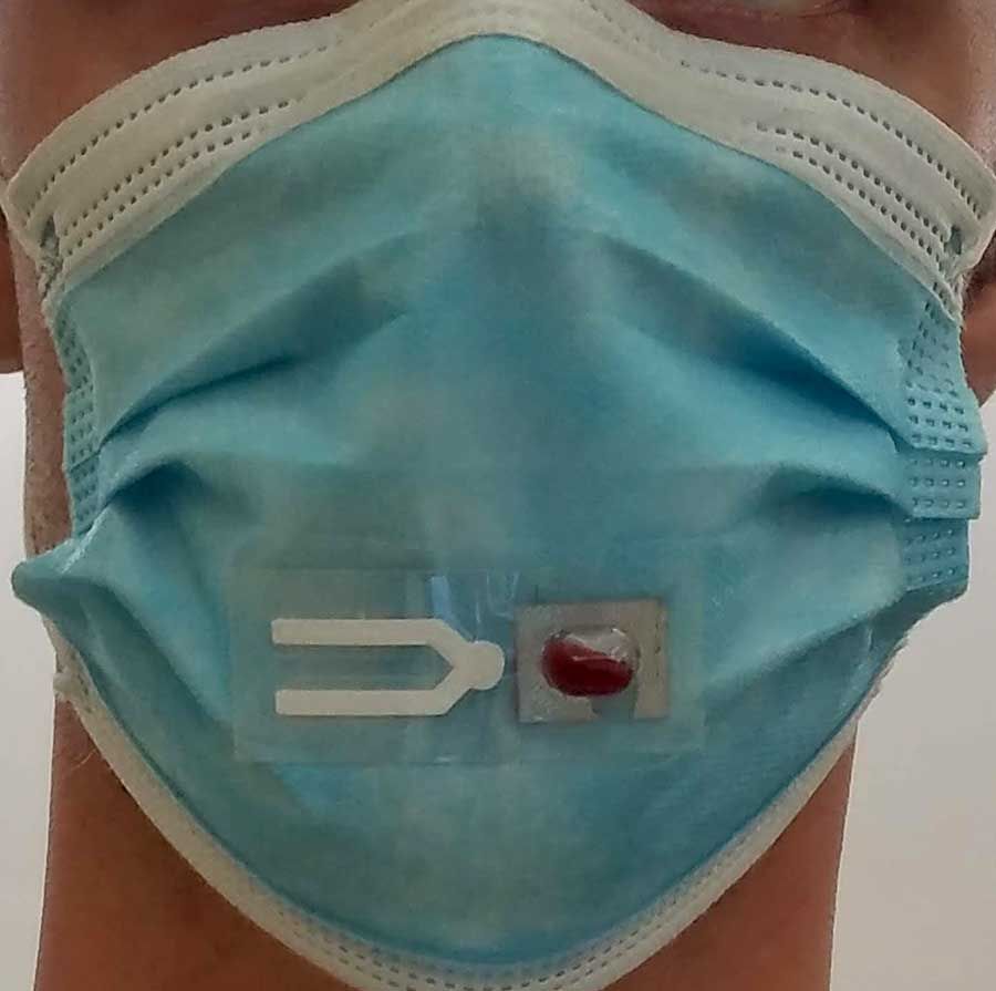 😷 Munskyddet som visar om du har Covid-19