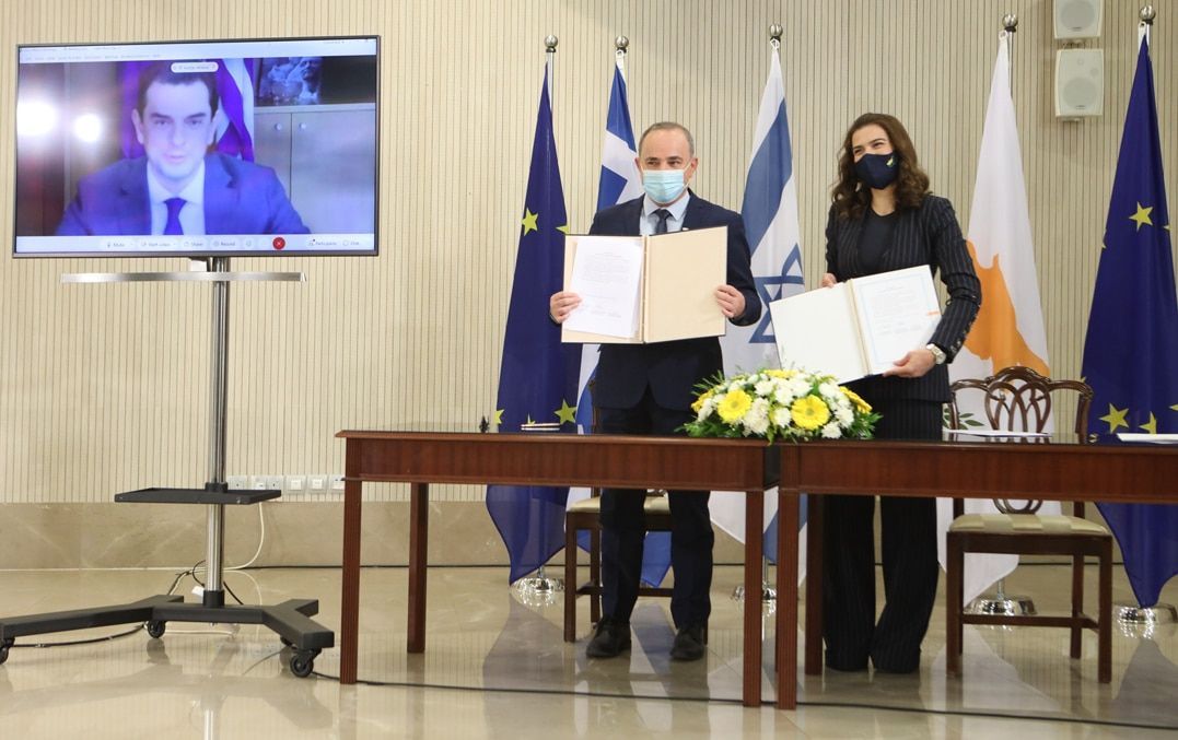 🦑  Cypern, Grekland och Israel drar gemensam elkabel under havets djup