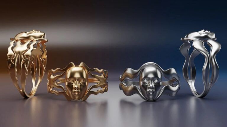 💍 3d-printade smycken tillverkas av gamla mobiler