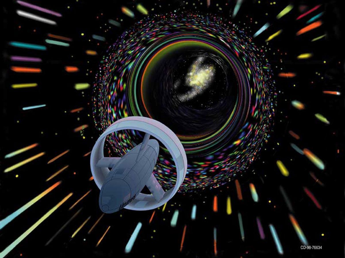 🚀 Framtidens rymdresor: genom maskhål eller med Warp Drive?