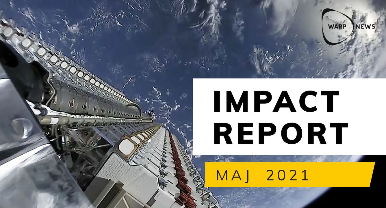 📝 Warp News Impact Report - maj 2021