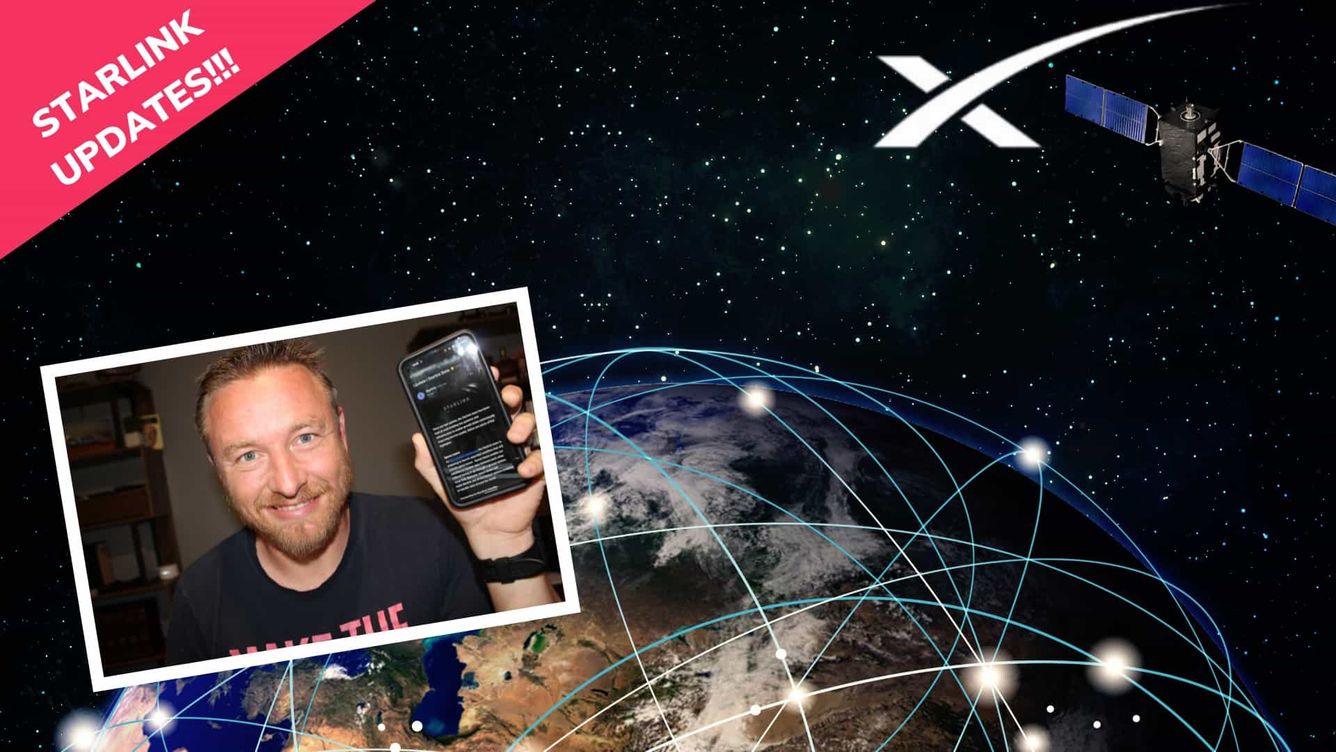 🛰️ Space lasers! Senaste uppdateringen från Starlink