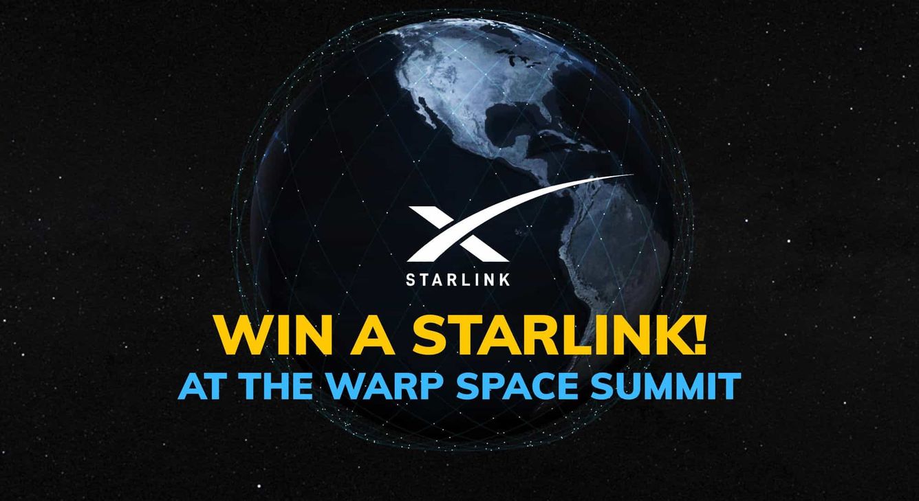 🏆 Vinn en Starlink på Warp Space Summit!
