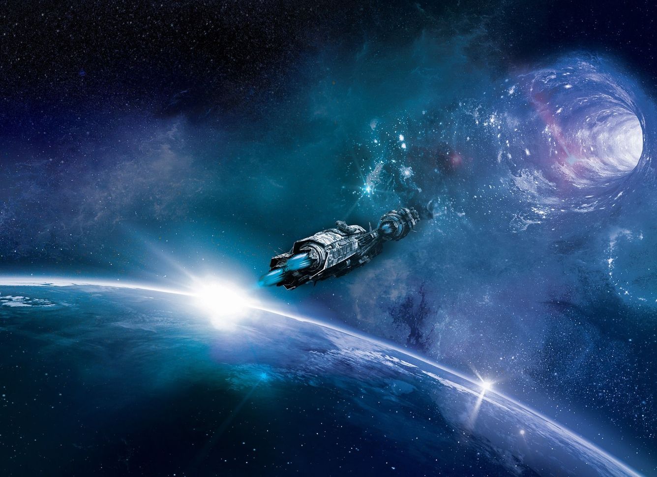 🚀 Kina studerar möjligheterna att bygga ett kilometerlångt rymdskepp