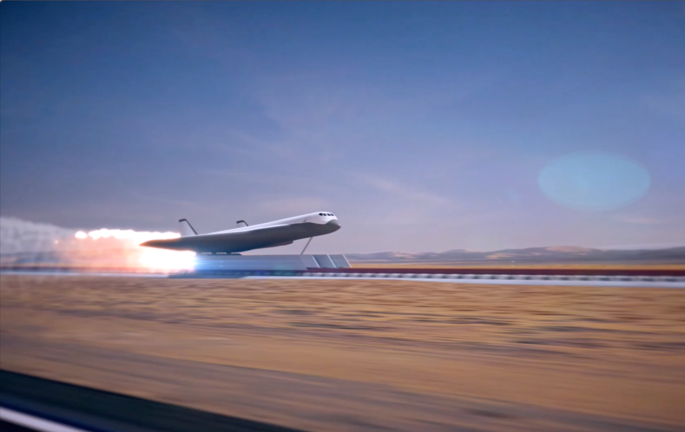 🛫Take-off för första bemannade SSTO-planet