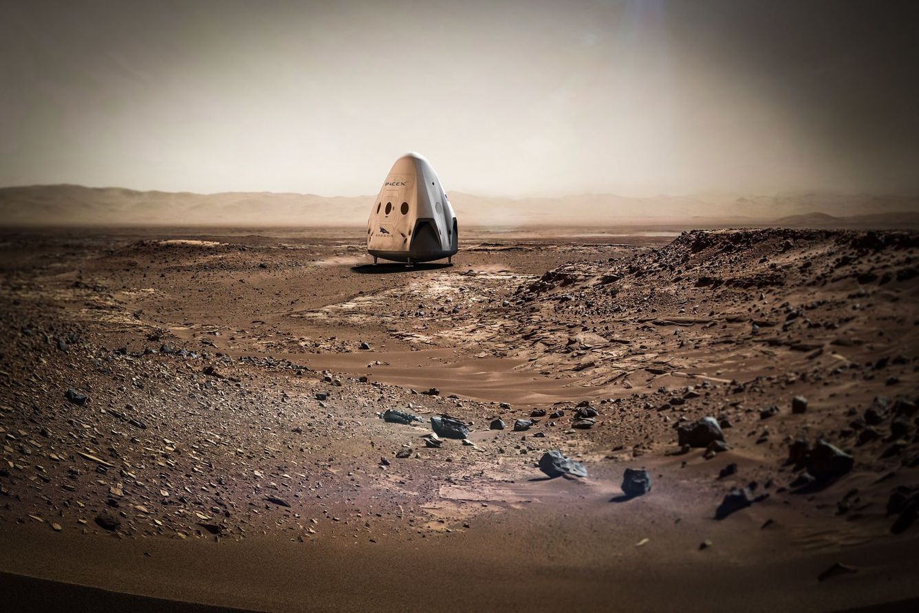 👩‍🚀 SpaceX upprepar: Vill sätta människor på Mars före 2030