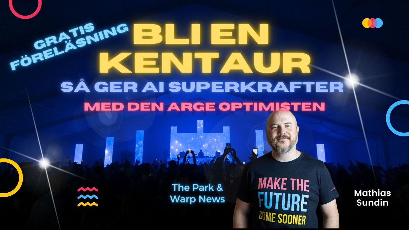 💡 Välkommen på gratis AI-föreläsning: Bli en kentaur